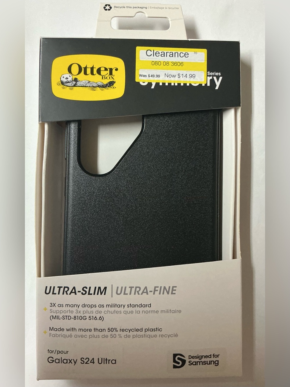 OtterBox Symmetry Series/ ULTRA-SLIM  for Samsung Galaxy S24 Ultra
